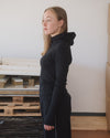BASERANGE 25 Autumn/Winter HANIFA Hoodie Portugal BAS-TTHH-RCR-AU25-Black